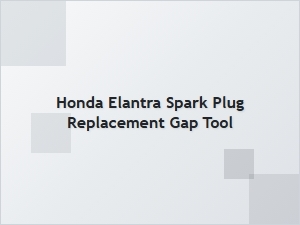 The Essential Gap Tool for Honda Spark Plug Replacement